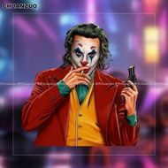 Joker Heath Ledger car sticker personality and creative joker scratch blocking sticker
