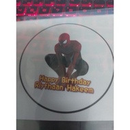 SPIDERMAN EDIBLE IMAGES