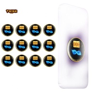 12PC Radiation Blocker Stickers for Cell Phones and Laptops EMF Shield