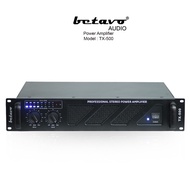 BETAVO AUDIO PROFESSIONAL POWER AMPLIFIER TX-500