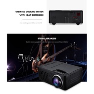 Portable LED Multimedia Mini Projector Photo Music Movie Text Movie Cinema