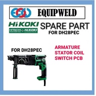 SPARE PART - HIKOKI HITACHI ARMATURE / STATOR COIL / SWITCH PCB FOR DH28PEC ROTARY HAMMER (ORIGINAL)