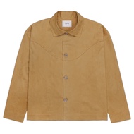 Hunter Studios - แจ็คเก็ตผ้าหนังกลับ ทรงOversize รุ่น Suede Jacket