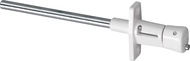 Abus RS87_W_C_N - Pair of press locks for blinds white blister