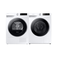 เครื่องซักผ้าฝาหน้า WW12CG604DLEST 12 กก. + เครื่องอบผ้า DV90T6240LE/ST 9 กก.