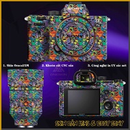 Sony Camera Skin Sticker A7/A72/A7R3/A7R4/A7R5/A6000/A6400 | Detailed CNC Cutting Mold