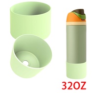New Coaster For Owala 24oz 32oz 40oz Silicone Water Boot Anti-Slip Protective Sleeve Bottom Protecto