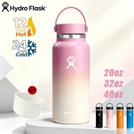 Hydro Flask 20oz/32oz/40oz Water Bottle with Flex Cap 316 Stainless Steel Thermos Flask Travel Tumbl