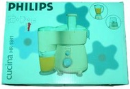 全新 PHILIPS飛利浦三合一蔬果調理機(HR1841) 攪拌/榨汁組合機
