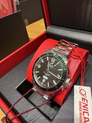 Enicar 325A 英納格開背窗見機芯陀飛輪機械錶(全新）