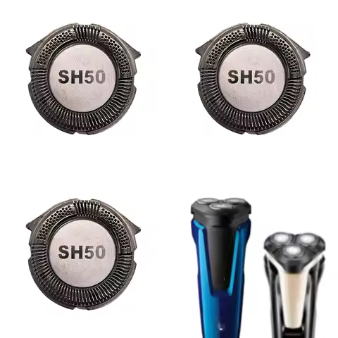 SH50 Replacement Shaver Heads Compatible with Philips Norelco Series 5000, SH50 Replacement Blades f