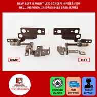 NEW DELL INSPIRON 14 5480 5485 5488 SERIES LEFT/RIGHT LCD SCREEN HINGE (FOR NON-TOUCH SCREEN)