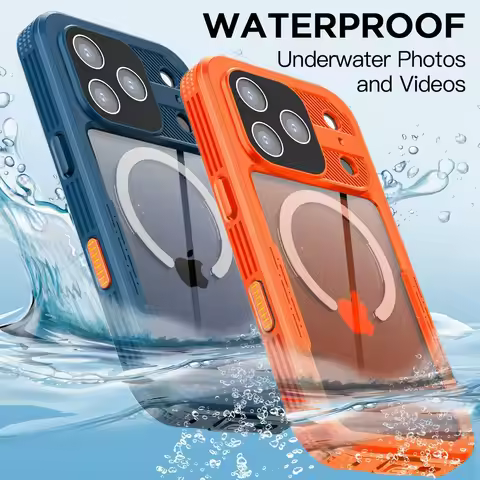 IP68 Waterproof Protective Case For iPhone 17 Pro Max 17 Air 17 Pro MagSafe Shock-proof all-round Pr