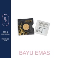 Bayu emas 1 Dinar 999.9 Gold bar -  Amethyst ( Preloved )