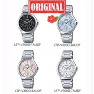 Official Warranty Casio LTP-V300D Series Women Watch LTP-V300D-7A LTP-V300D-1A LTP-V300D-4A LTP-V300D-2A LTPV300D V300D