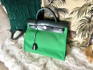 Hermes Herbag 31 Green colour 愛馬仕 Herbag包 綠色