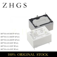 5PCS HF7520-005-HSTP HF7520-005-ZST HF7520 005 012 024 HSTP ZST 4PIN 5PIN 16A RELAY