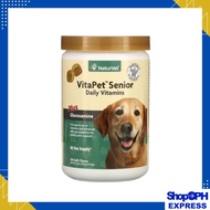 ️ NaturVet VitaPet Senior Daily Vitamins Plus Glucosamine for Dogs 120 Soft Chews | SPX
