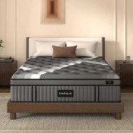 King Mattress 14inch Soft Memory Foam Hybrid Mattress In Box Plush Feel King Size Mattress With Supp