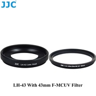 JJC Screw-in Metal Lens Hood Shade for Canon EF-M 22mm f/2 Lens On Canon EOS M200 M100 M50 M10 M6 Ma