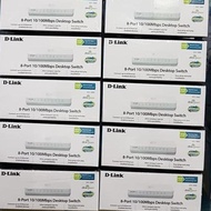 D-LINK DES-1008C Switch 8 port, Dlink 8 port desktop switch hub