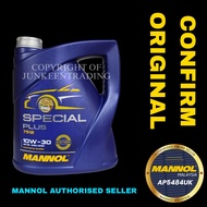 4L MANNOL 7512 Special Plus 10W-30 10W30 Synthetic Blend Engine Oil API SN ACEA A3/B4