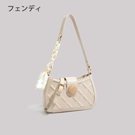 Japan White Niche Design Underarm Bag Messenger Bag Women