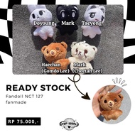 KPOP WORLD | Fandoll Doll Dupe NCT127 Taeyong (Tyongya), Doyoung (Kim Haddo), Mark (Black & Cheetah 