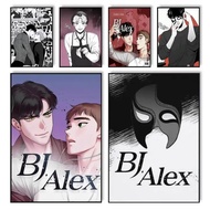 B-BJ Anime Alex Poster Coffee House Bar Room Wall Decor Office Bedroom Wall Home Decorations Gift,No