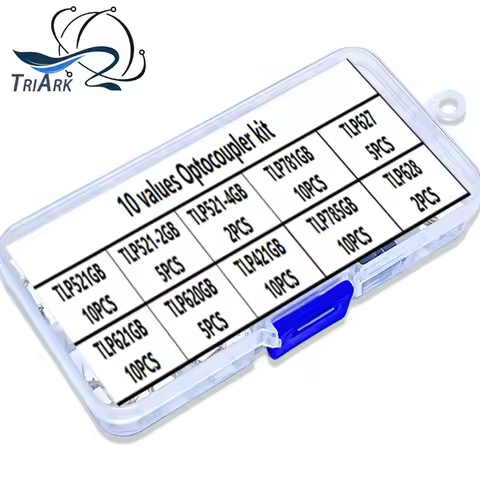 69PCS/Set Optocoupler Kit TLP421 TLP521 TLP521-2 TLP521-4 TLP621 TLP620 TLP627 TLP628 TLP781 TLP785 