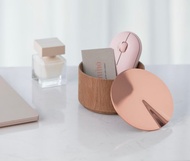 camino DIEGO 紅銅 黃銅 北歐金屬原木圓盒 儲物盒 收納盒 首飾盒