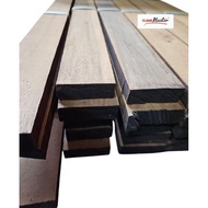 Timber chengal 1" x 2" raw material wood batten