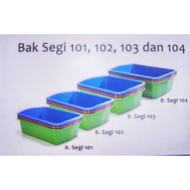 102 dx square tub / Multipurpose square cat litter box