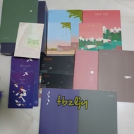 INSTOCK BTS SPECIAL PACKAGE OFFICIAL GRAPHIC LYRICS SERIES BOOK / FILE / ILLUSTRATION CARD