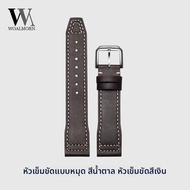 Woalmorn | สายหนังเข้ากันได้กับนาฬิกา IWC Pilot 21 มม