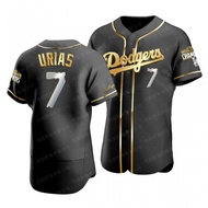 🎽2023 bóng chày MLP Jersey Dodgers vàng đen Jersey #35 Bellinger 22 Kershaw 50 Betts Jersey