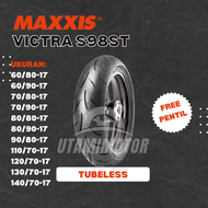 BAN MOTOR MAXXIS VICTRA S98ST RING 17 60/90-17 70/90-17 80/90-17 60/80-17 70/80-17 80/80-17 90/80-17 110/70-17 120/70-17 130/70-17 140/70-17