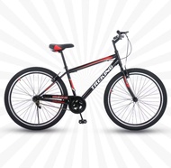 TREKING Mountain bike 26 Inch Mountain Bike Single Speed Double Wall Rim Basikal MTB kilang budak se