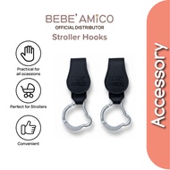 Bebe Amico Universal Leather Stroller Hooks