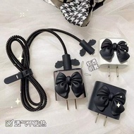 BEST: Black Charger Head Protective Softcase Cover for Apple IPhone 18w/20W