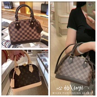 sling bags for women¤▦Purchasing LV/Louis Vuitton handbags Alma BB presbyopia shell bag shoulder mes