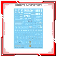 G-Rework HG Zeta Plus C1 Waterslide Decals