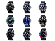 Casio DURO 200 นาฬิกาข้อมือ Casio Standard Men MDV-107,MDV-106B สายเรซิ่น แท้100 % ประกันศูนย์1ปี