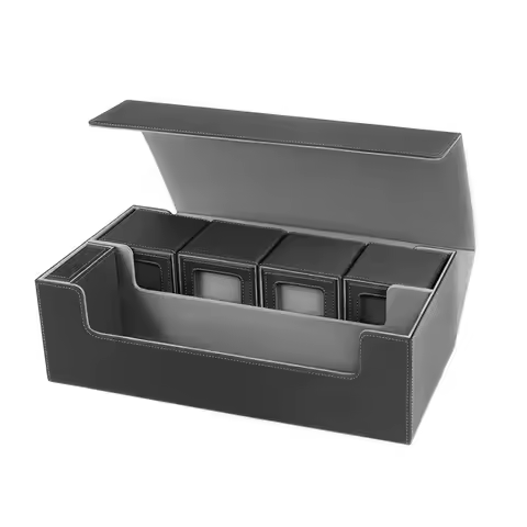 MTG Commander Deck Box 1800+ Trading Card Storage Box with 4 Removable Small TCG Deck Case MTG TCG S