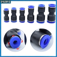【SHOM】 Reducer Straight Push-In Fittings Pneumatic Line Tube Hose Connector 4mm to 16mm