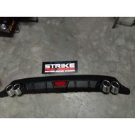 ♞,♘,♙Rear Bumper Diffuser for Toyota Vios