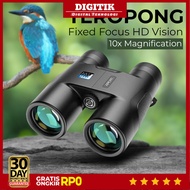 DIGITIK - APEXEL Binoculars Fixed HD Visionfocus 10x42 - APL-RB10X42A