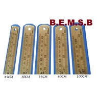 D-BEST STEEL RULER/ STAINLESS RULER / METAL RULER (15CM/30CM/45CM/60CM/100CM)
