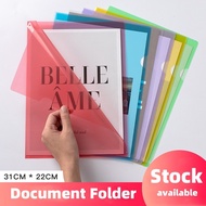 A4 PP Folder Paper Organizer L Shape File A4 Plastic Clear Fail Transparent Document File Holder