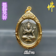 湿婆天神 - 背面 杜尔加女神 （ 迦梨 ） Shiva + Durga （ Kali ）